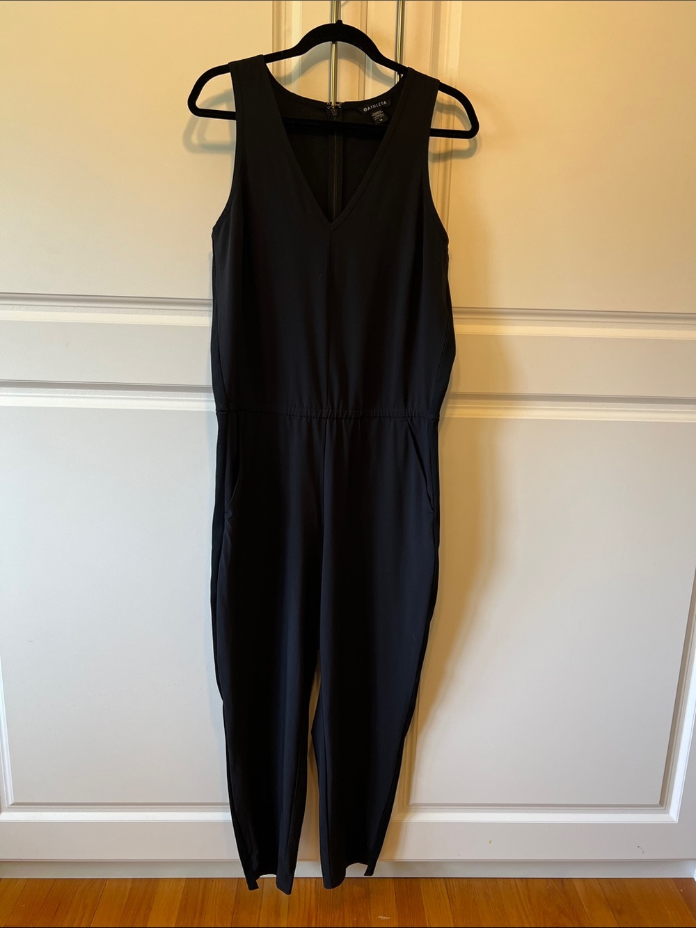 Athleta Jumpsuit, Black, 14